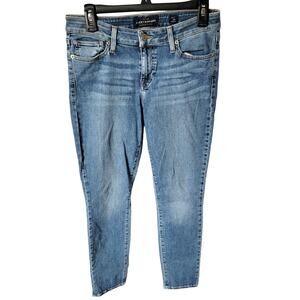 Lucky Brand Medium Wash Low Rise Stretch Classic Lolita Skinny Jeans Size 4